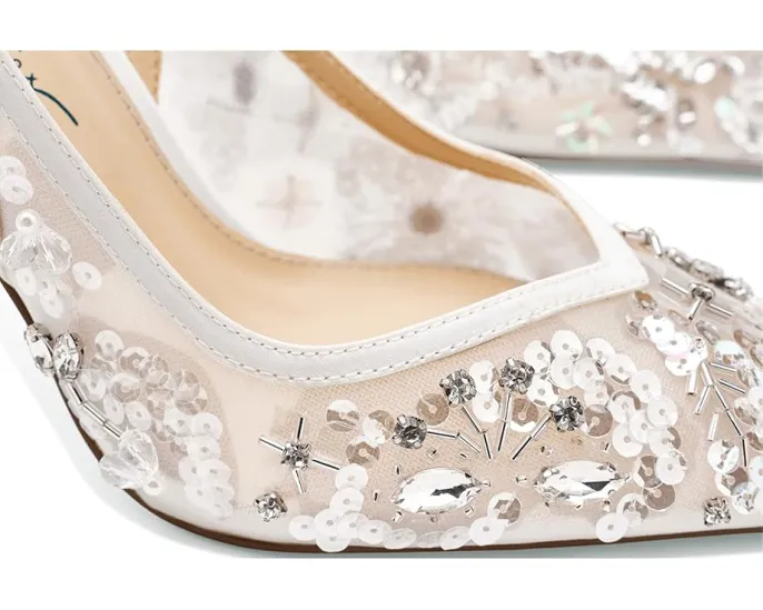 Туфли-лодочки Eddie с острым мысом и стрейч-эластиком от Blue by Betsey Johnson