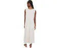 Платье поло с воротником хомут из органического льна Eileen Fisher