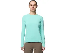 Футболка Mountain Hardwear Crater Lake с длинным рукавом и отверстиями для большого пальца