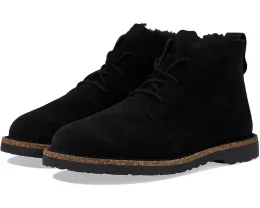 Ботинки Birkenstock Uppsala Mid на шнуровке из замши с подкладкой из овчины