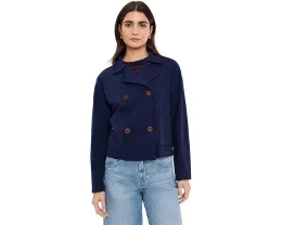 Короткий жакет Mod-o-doc двубортный с длинными рукавами