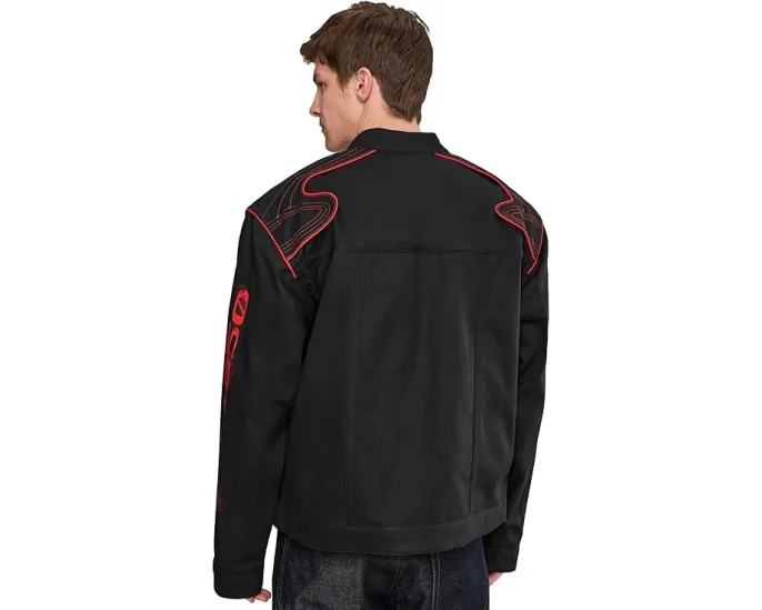 Куртка Formula 1 Lifestyle Racing с регулируемыми манжетами и стойкой