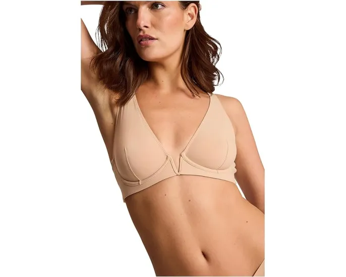 Классический бюстгальтер с косточками и глубоким вырезом от Commando