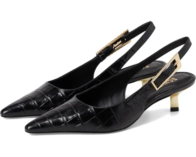 Туфли Ciara Pump Mid с острым носком и ремешком от Schutz