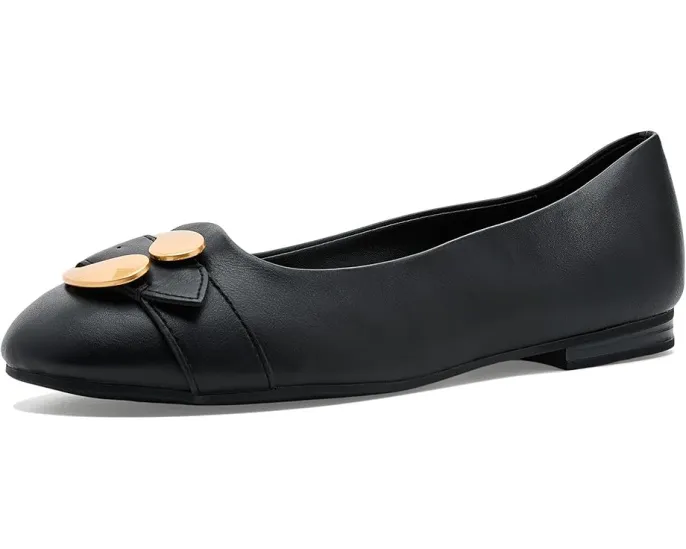 Балетки Aerosoles Paradise с круглым носком и пряжкой из матового золота
