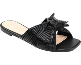 Босоножки Serlina с квадратным носком и бантом на устойчивом каблуке Journee Collection