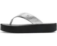 Кожаные шлепанцы Leather Platform Flip Flop от Tory Burch на платформе