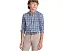 Клетчатая рубашка Vineyard Vines Kids Faraway Plaid из перформанс хлопка для малышей, детей младшего и старшего возраста