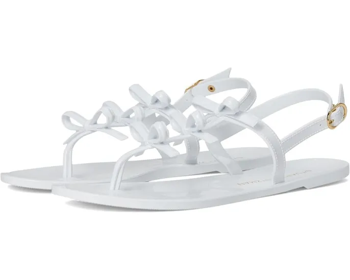 Босоножки Stuart Weitzman FELICITY MULTI JELLY с открытым носком и регулируемой пряжкой