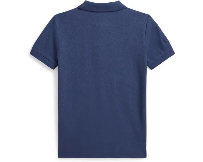 Детская сетчатая рубашка поло Big Pony с рисунком Polo Ralph Lauren