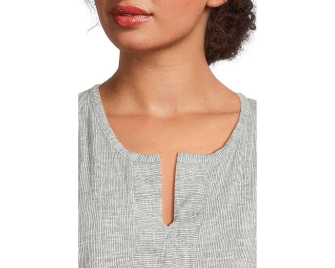 Tommy Bahama Gem Coast Shimmering Bay с короткими рукавами и разрезным вырезом