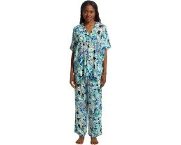 Пижама N by Natori Fusion Fans с коротким рукавом из шифона