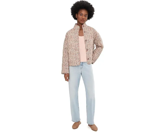 Toad&Co Стеганая куртка Manzana на пуговицах из органического хлопка