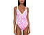 Купальник Nioma One Piece Lilly Pulitzer с V-образным вырезом и цветочным принтом
