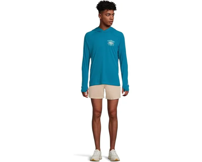 Толстовка Chubbies The Boardwalk Emporer с защитой UPF 50+ и капюшоном