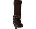 Ботинки Free People Bridget Belt Slouch с поясом из кожи и заостренным носком