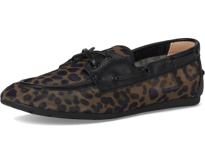 Мокасины Steve Madden Sag из кожи с круглым носком и шнуровкой