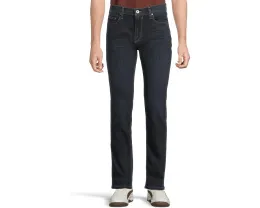 Джинсы Paige Lennox Transcend Slim Fit в оттенке Dade с премиум стрейчем и потертостями