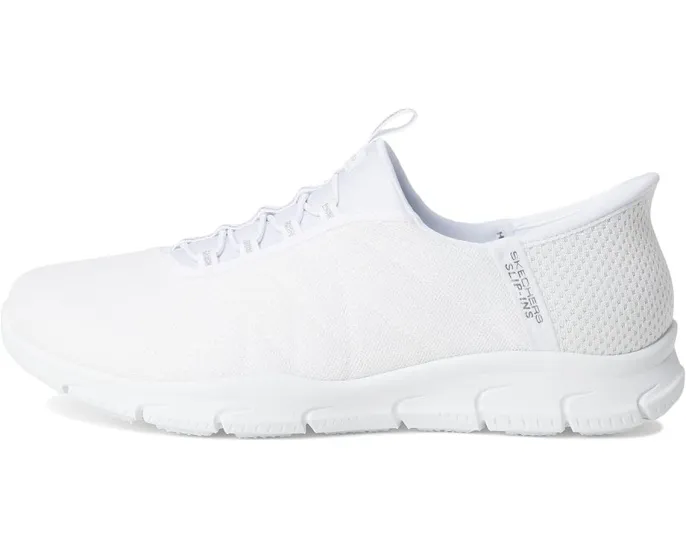 Безшнуровые кроссовки Skechers Brilliance с блестящим верхом