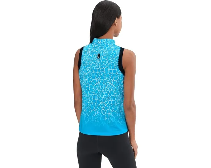 Безрукавное поло Jamie Sadock с принтом Gator из ткани Cooltrex