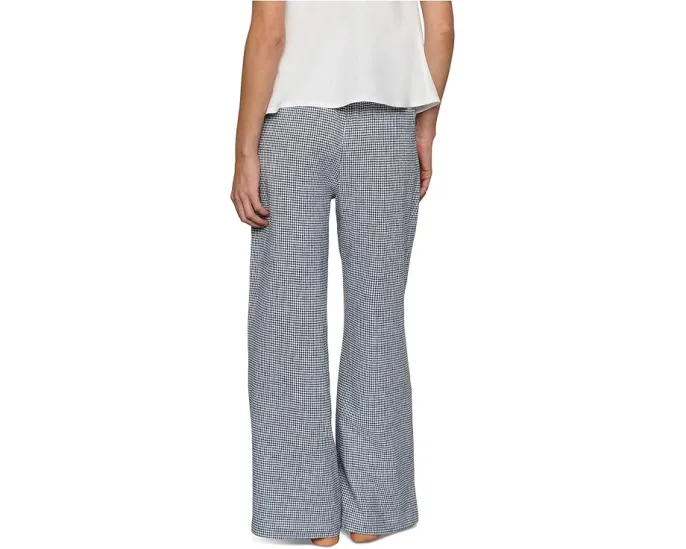 Широкие брюки Eberjey Linen Blend из льна и вискозы