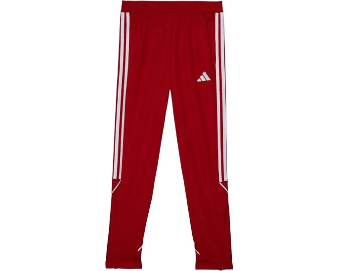 Детские футбольные брюки Adidas Tiro 23 League с молнией на штанинах