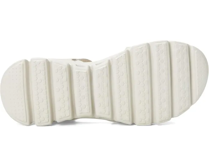Спортивные сандалии Skechers Glide Step Count On Me с геометрической подошвой и стелькой Yoga Foam