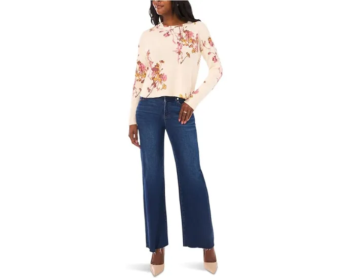 Electric Bouquets Crew Neck
