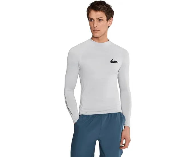 Длинная футболка Quiksilver Everyday UPF50 Long Sleeve Surf Tee из переработанных материалов