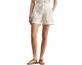 Шорты Linen Wide-Leg Drawcord из льна с широкими штанинами Lauren Ralph Lauren