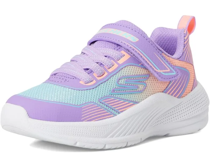 SKECHERS KIDS Microspec Advance Oasis Point детские кроссовки с 3D принтом и застежкой на липучке