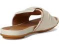 Сланцы FitFlop Gracie из мягкой кожи с бантом