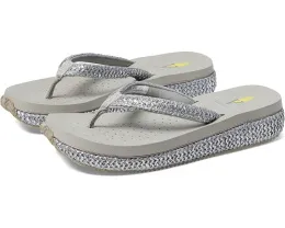 Вьетнамки VOLATILE Palau с плетеным верхом и платформой