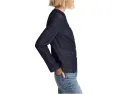 Жакет Madewell Collarless Jacket In Rinse без воротника с карманами