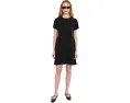 Платье Bias Short Sleeve от Vince с коротким рукавом