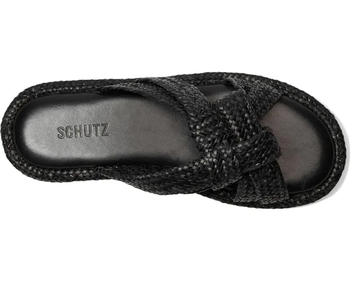 Балетки Schutz Kali из кожи с узлом на подъеме