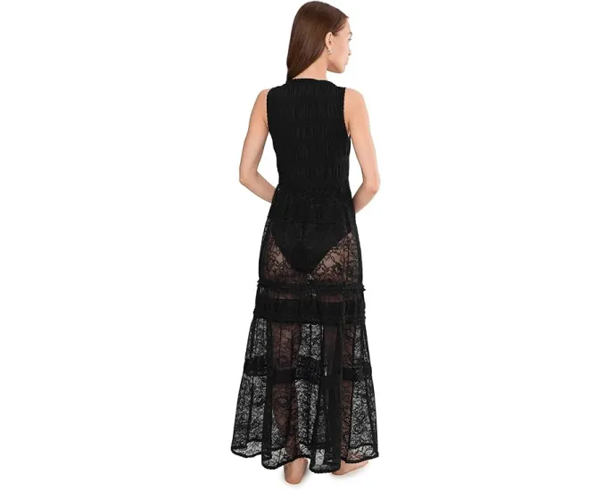 Макси-боди Sweet Saloon Sleeveless Maxi Bodysuit из кружева Free People