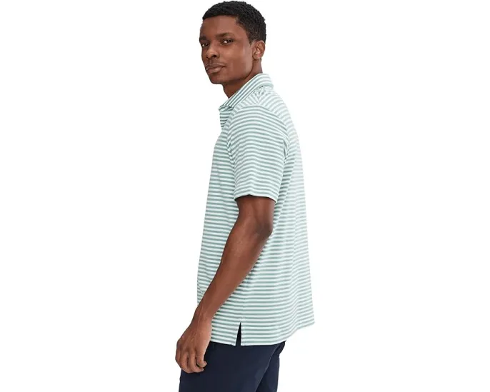 Классическая полосатая поло Polo Ralph Lauren из мягкого хлопка с короткими рукавами