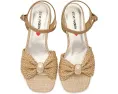 Детские сандалии Steve Madden Kids Golden с плетеным ремешком и металлическим акцентом