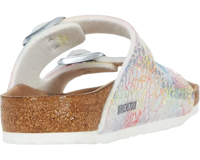 Сандалии Arizona с голографическим эффектом для детей от Birkenstock