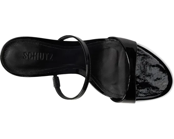 Туфли-мюли Schutz Jessica из ПВХ на средней шпильке с открытым носком