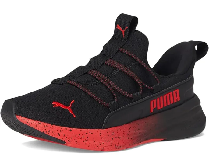 Slip-on кроссовки Softride One4All от PUMA Kids с сетчатым верхом и амортизацией