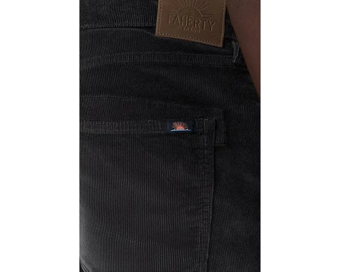 Брюки Faherty Stretch Terry Corduroy с пятью карманами из велюрового вельвета