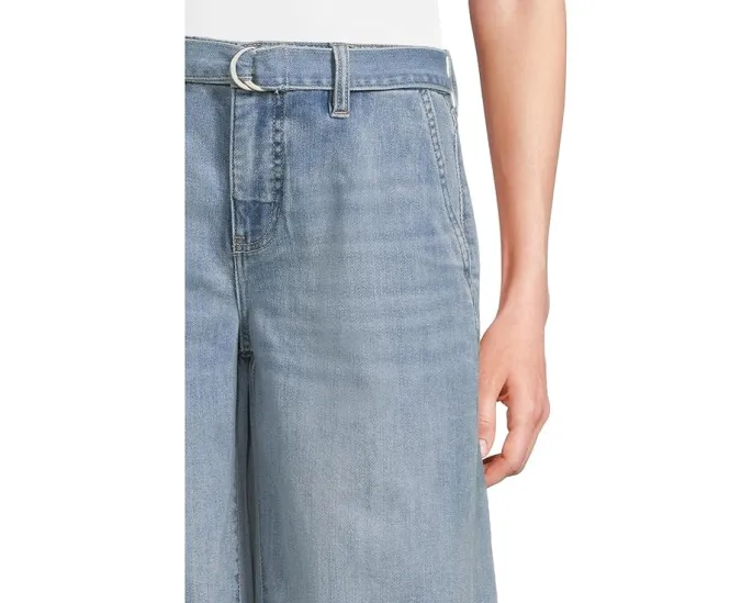 Джинсы Liverpool Los Angeles High-rise Super Stride с поясом и широкими штанинами