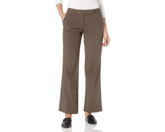 Брюки Calvin Klein Petite Classic Fit Lux Pant для невысоких ростов с расклешенным низом