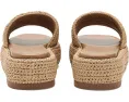 Сандалии COACH Sculpted C Raffia Flatform Slides на платформе