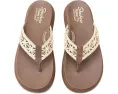 Сандалии SKECHERS Asana Luxe Ocean Breeze 2 с ажурным верхом и просторной посадкой Relaxed Fit