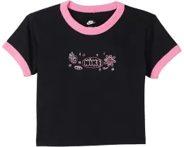 Футболка Nike Kids Sportswear из мягкого хлопка с короткими рукавами