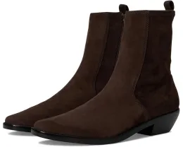 Ботильоны Madewell Idris Glove из замши с квадратным носком