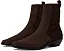Ботильоны Madewell Idris Glove из замши с квадратным носком